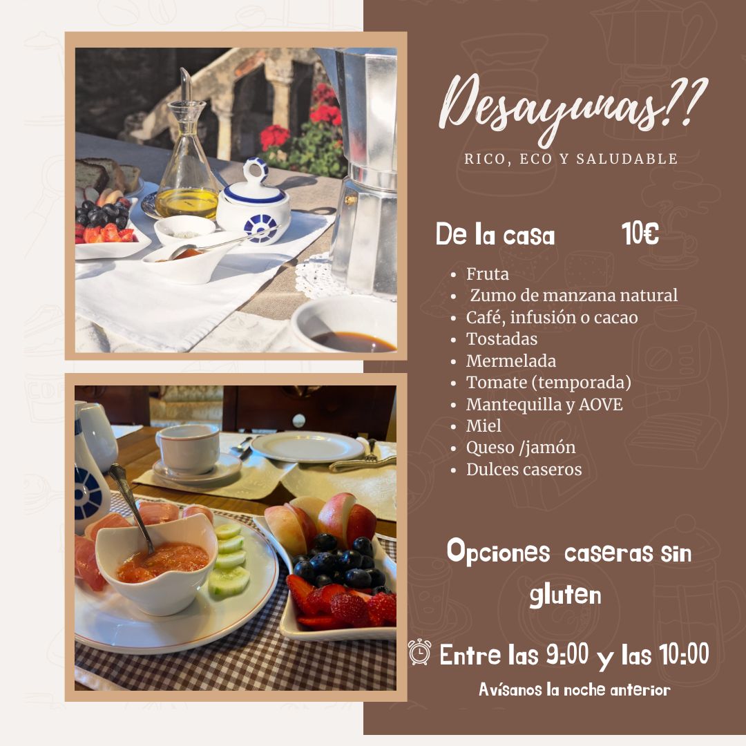 desayunos a casoa